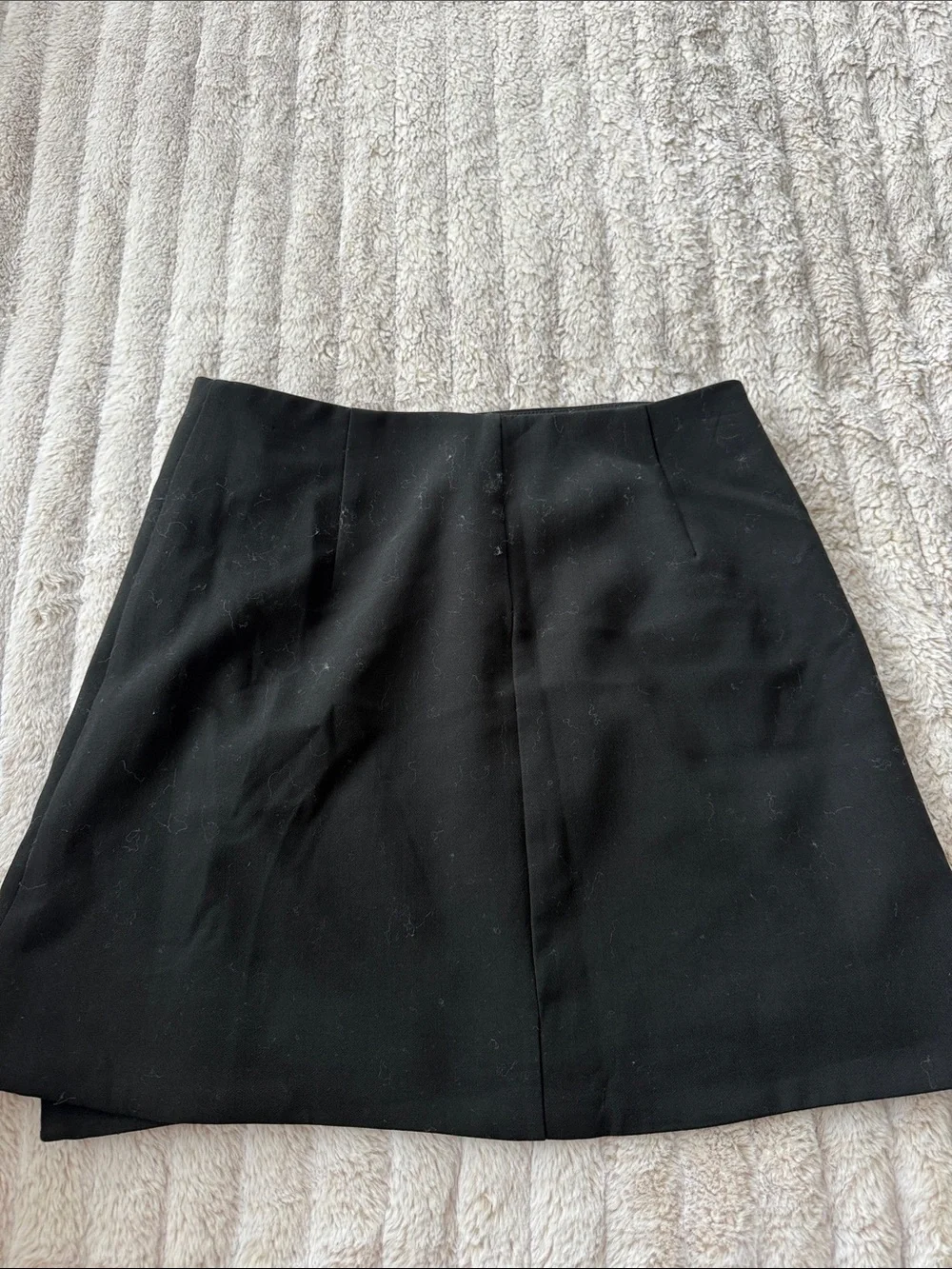 Black Women's Button-Front Skort Size 6